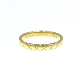 CHANEL 18k Yellow Gold Ring
